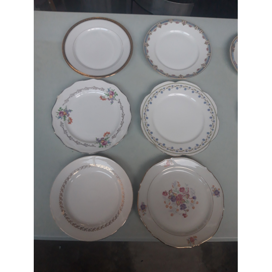 Vaisselle vintage assiette à dessert