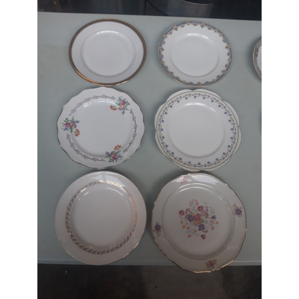 Vaisselle vintage assiette à dessert