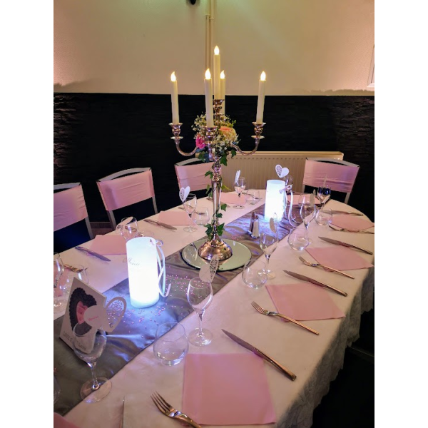 Chandelier argent 62cm