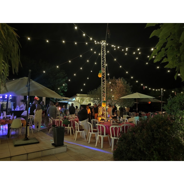 Guirlande led ou guinguette 10m