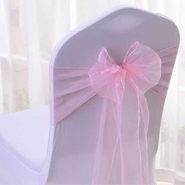 Nœud de chaise satin ou organza