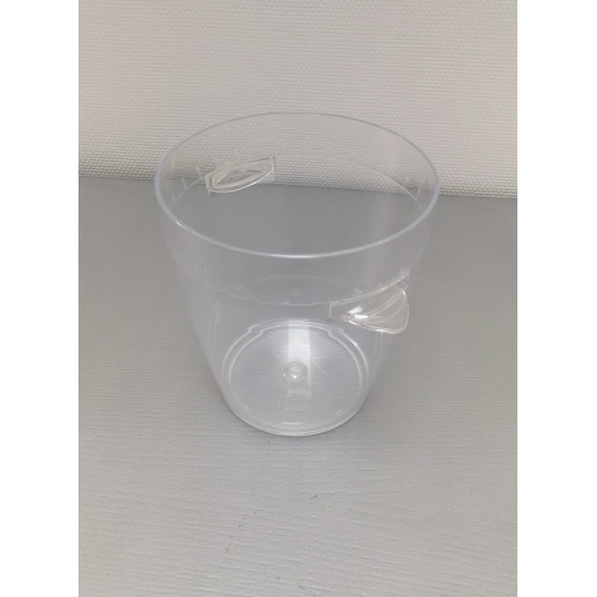 Seau à champagne transparent